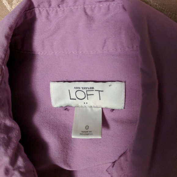 Lilac button down - Picture 2 of 2